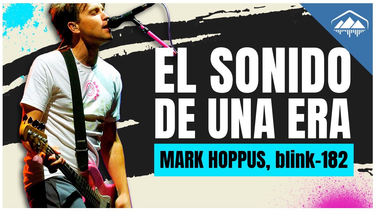 CÓMO suena el BAJO de Mark Hoppus de BLINK-182