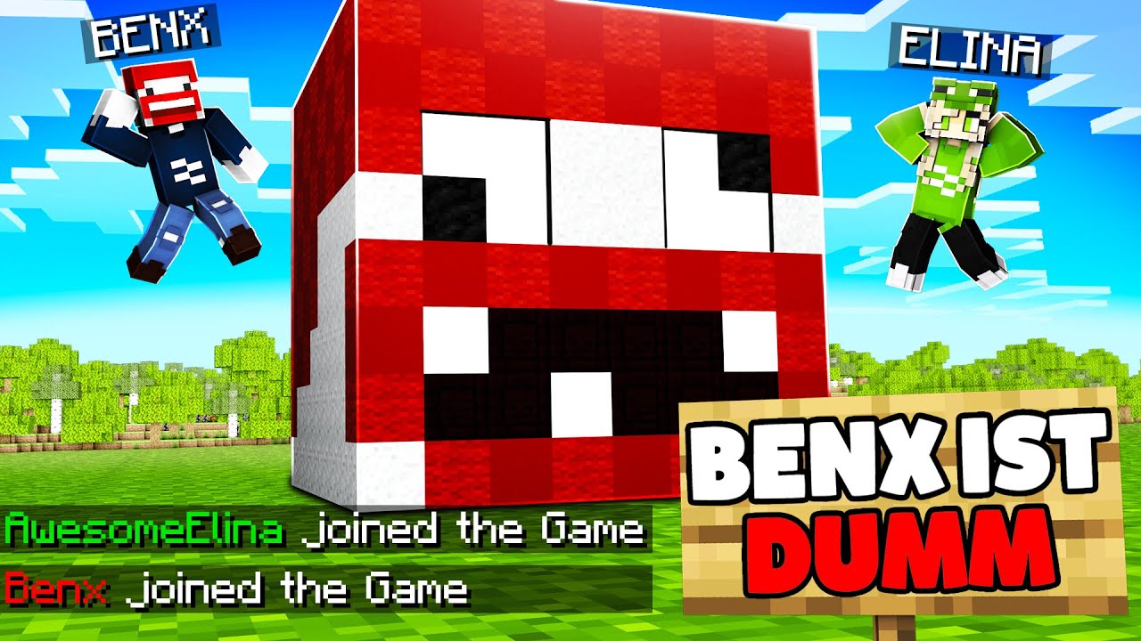 wir betreten den BENX FAKE MINECRAFT SERVER
