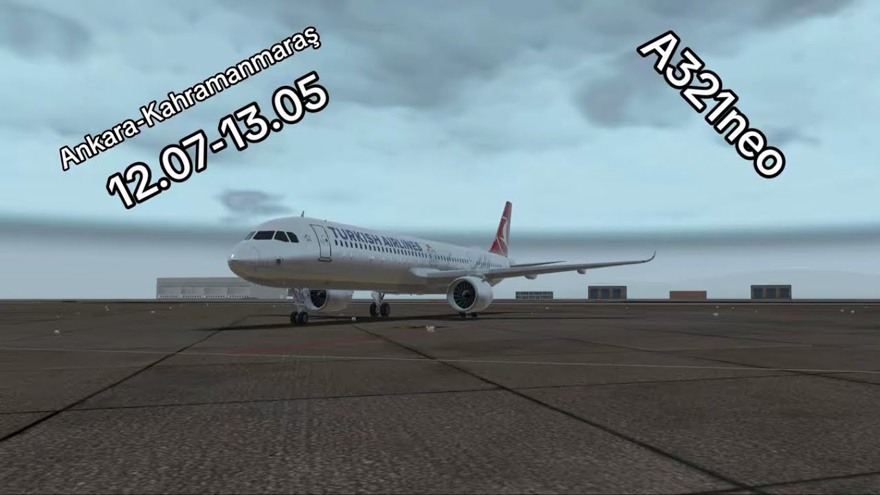 Airbus A321neo ile Ankara-Kahramanmaraş arası bir yolculuk yaptık elektrik hidrolik arızalandı 