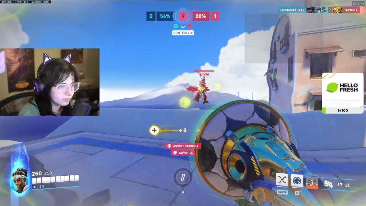 LUCIO BUFF! What a TOP 0.01% LUCIO looks like in Overwatch 2 - ASPEN LUCIO + ANA SEASON 9 GAMEPLAY