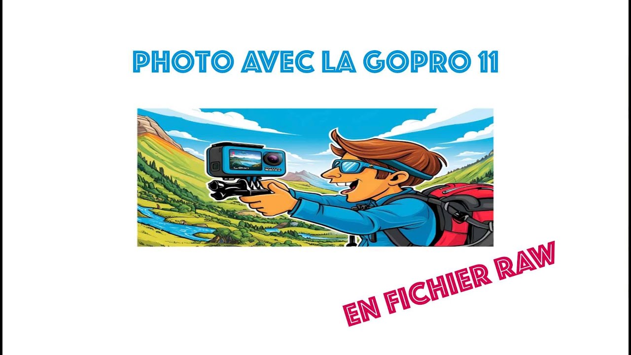 Faire des photos RAW avec la Gopro 11!📸