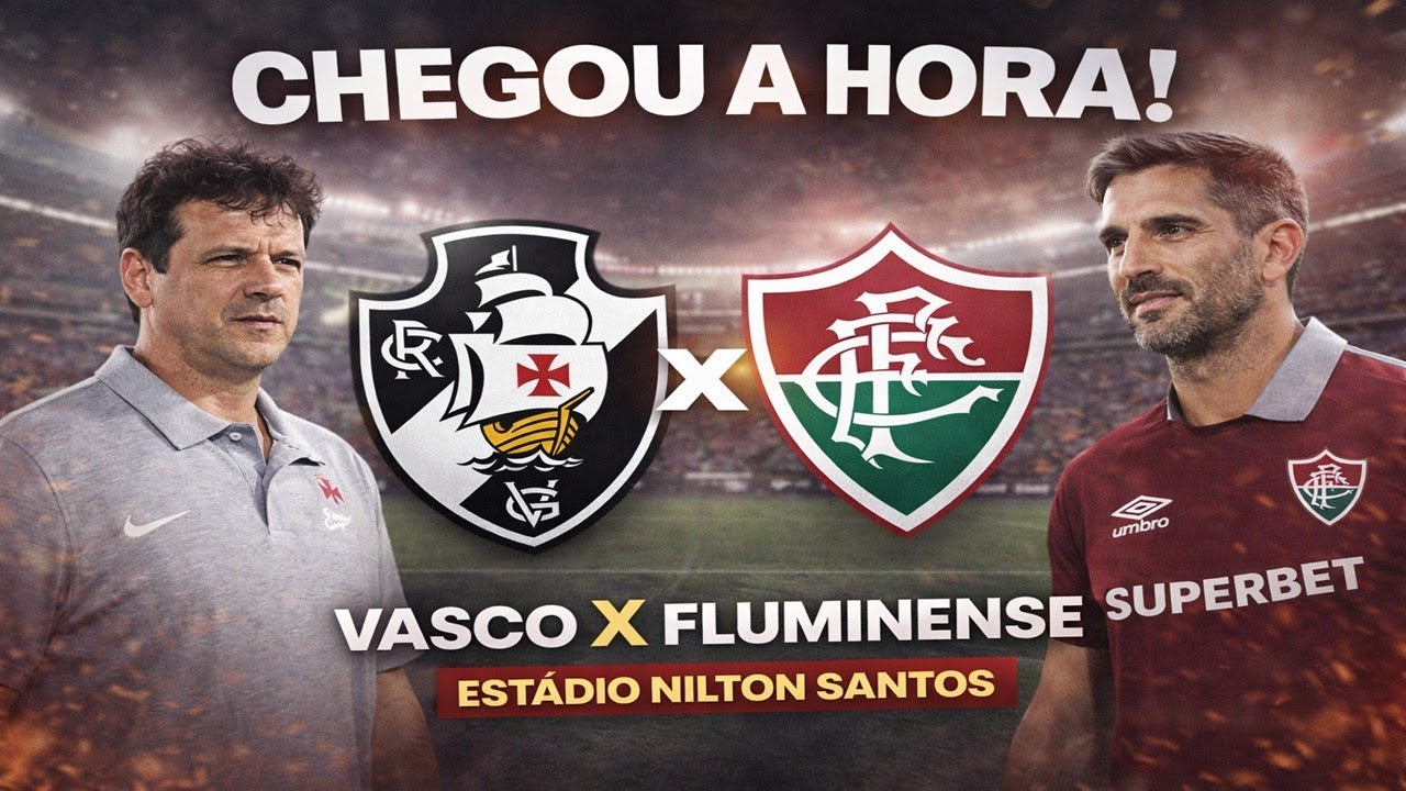 DIA DE VASCO! TIME ENTRA EM CAMPO CONTRA O FLUMINENSE PELO PRIMEIRO JOGO DA SEMIFINAL DO CARIOCA