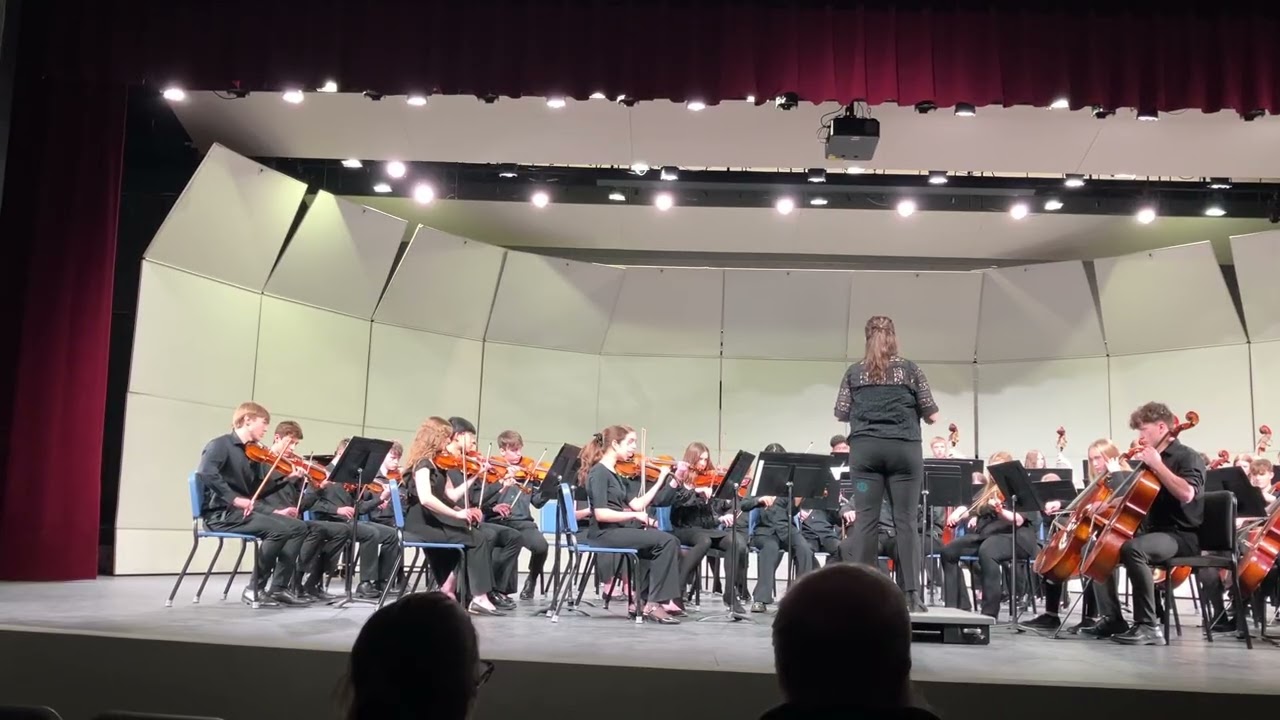 High school orchestra February 2026