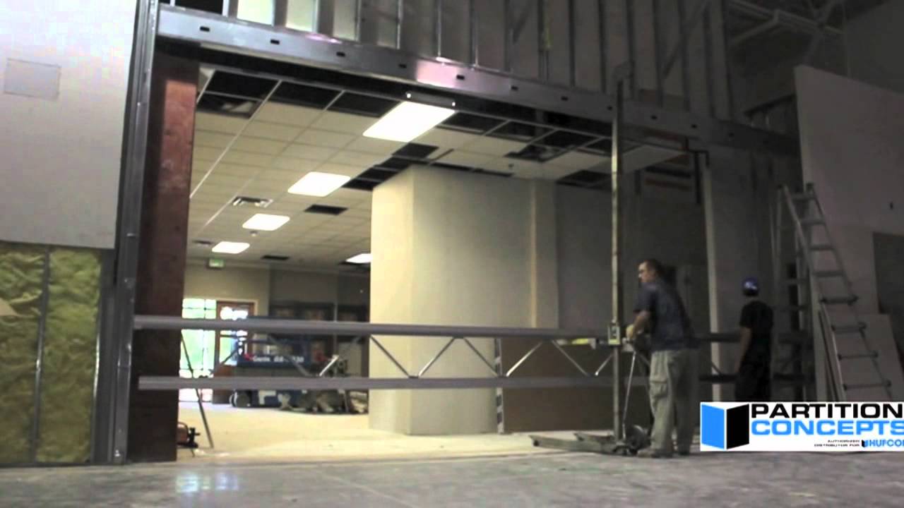 Hufcor Unispan Time Lapse Installation