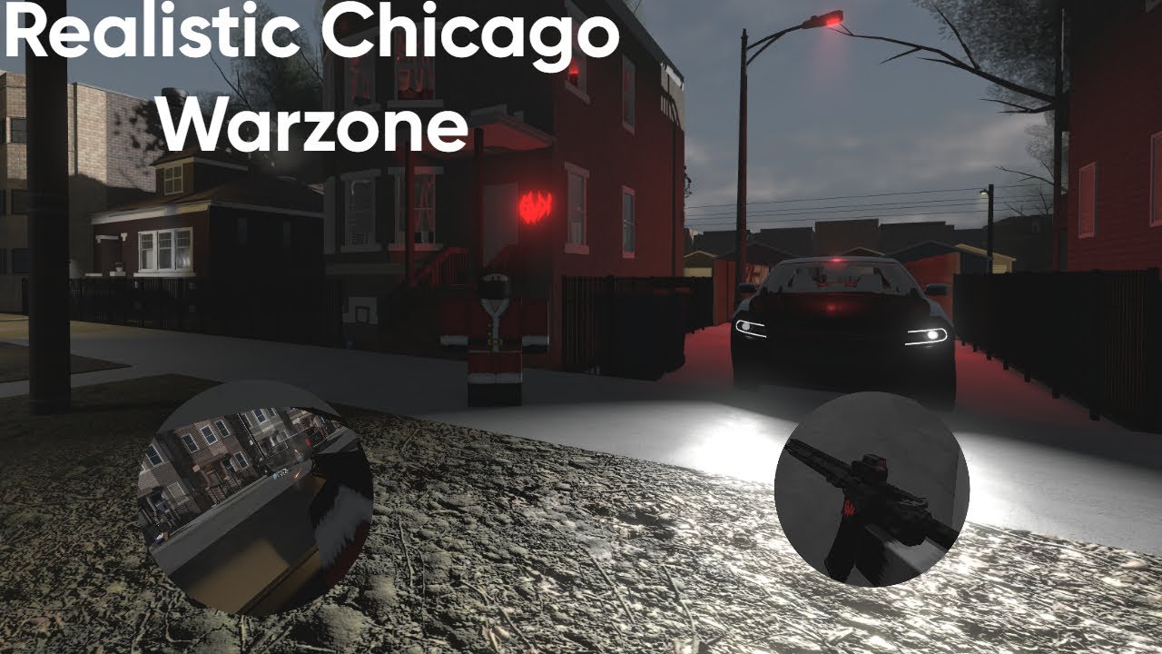 WENT Crazy with the M16 in REALISTIC CHICAGO WARZONE...