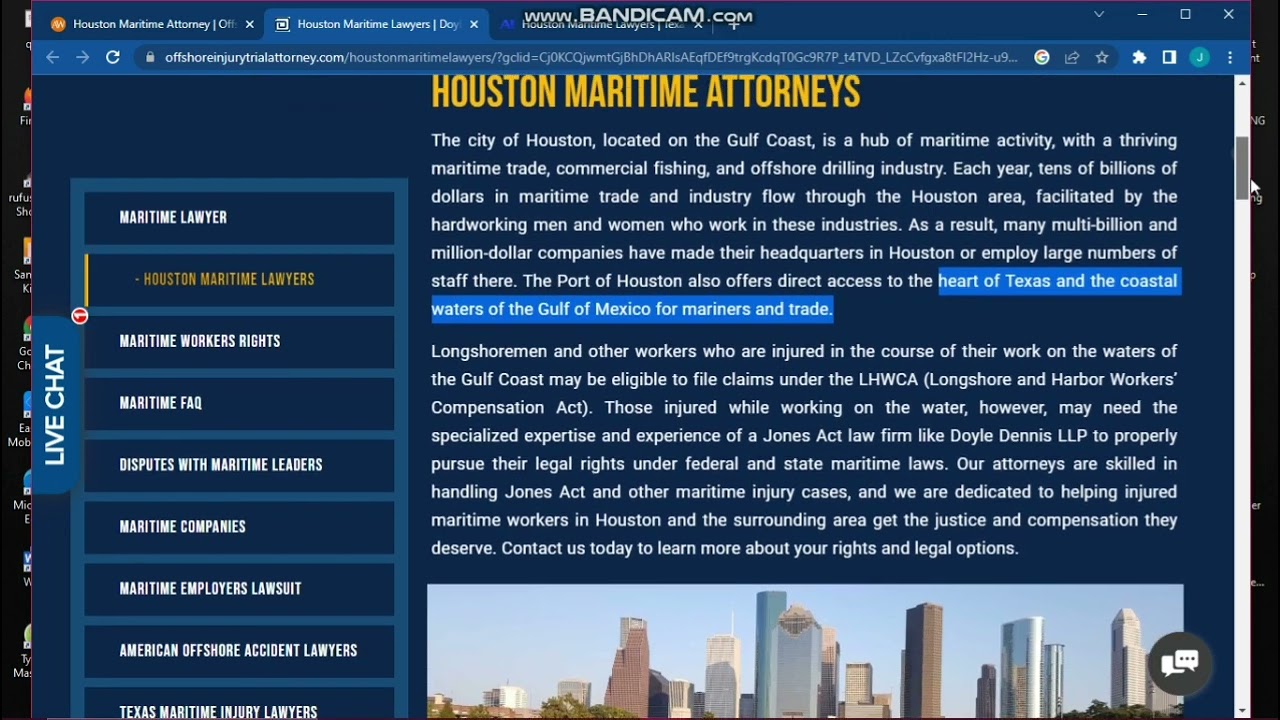 best houston maritime attorney, houston maritime law firm, houston maritime attorney,