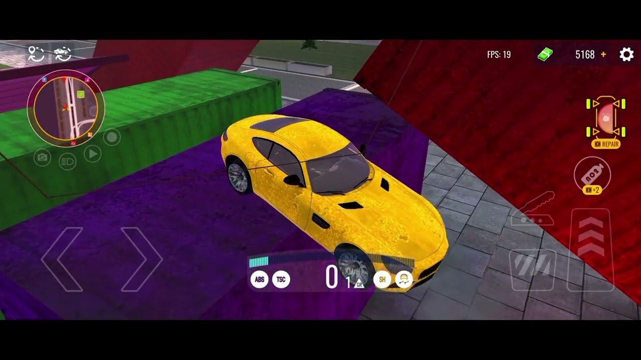Jugando Real car driving 