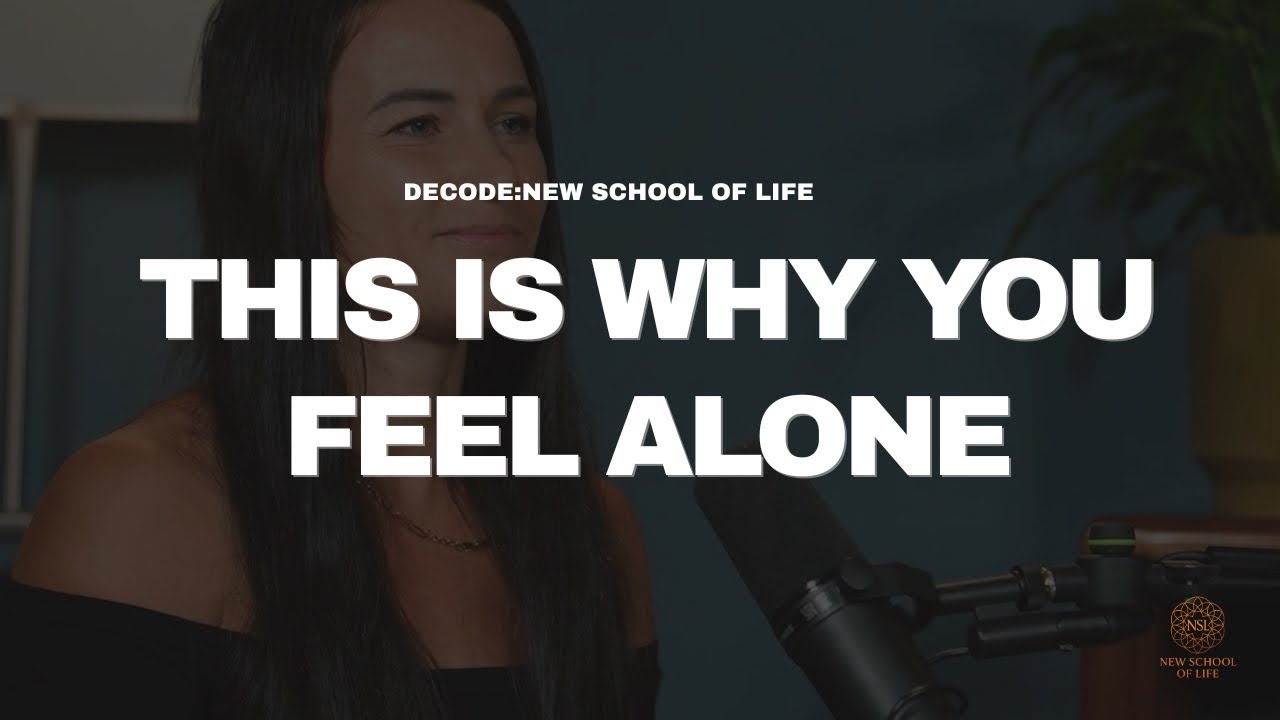 This is why you feel alone 