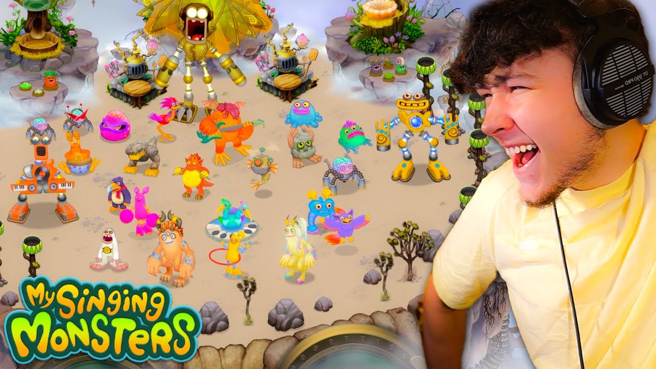 ПОЛНАЯ ИГРА AIR ISLAND! (Мои поющие монстры)