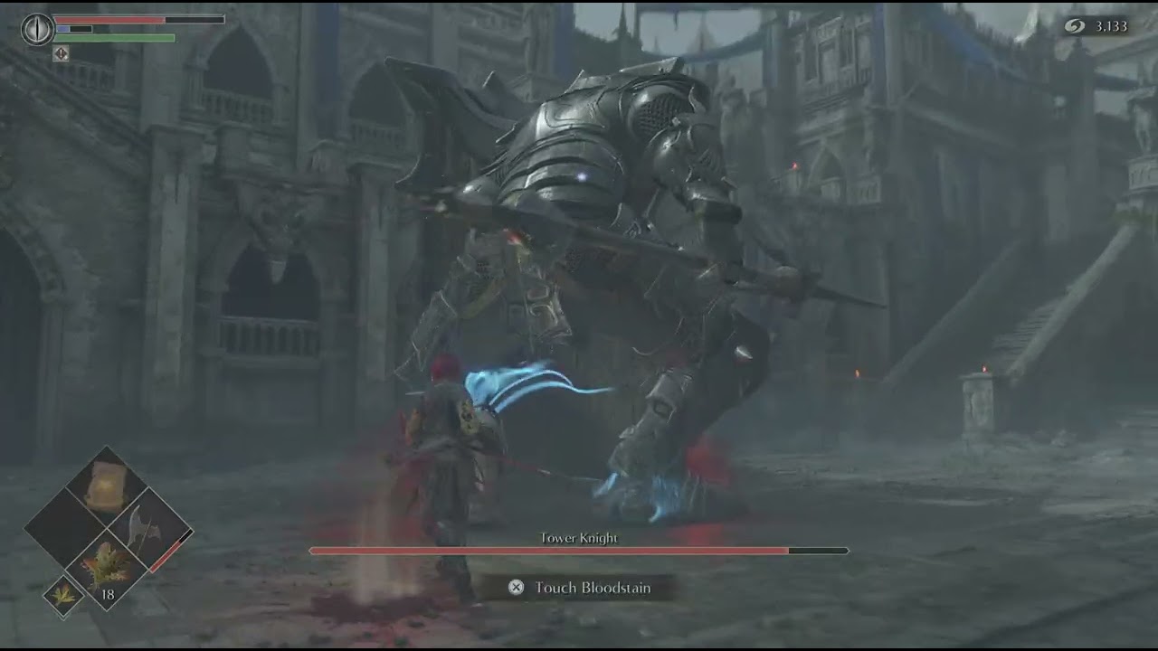 Demon's Souls Tower Knight BossFight