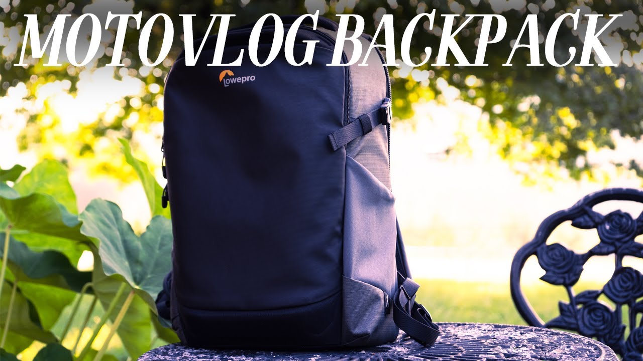 BEST MOTOVLOG BACKPACK (LOWEPRO FLIPSIDE BP 300 AW III)