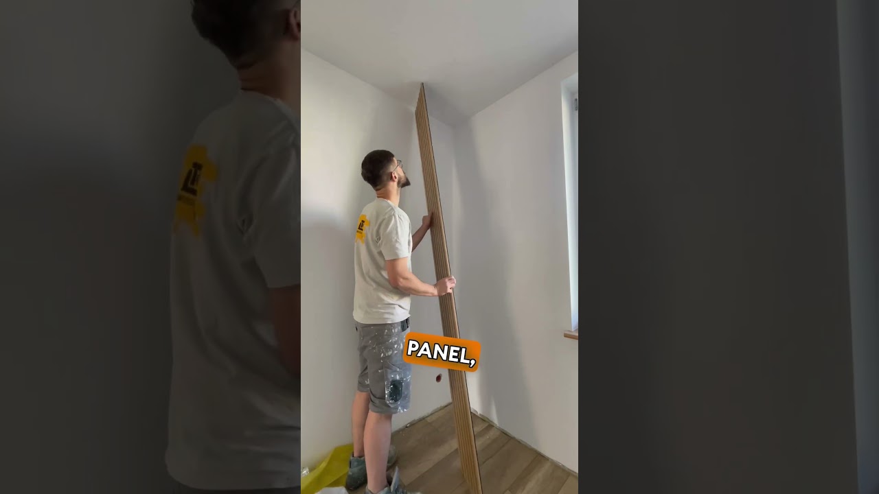 Montaż lameli na filcu 🏗️👷 