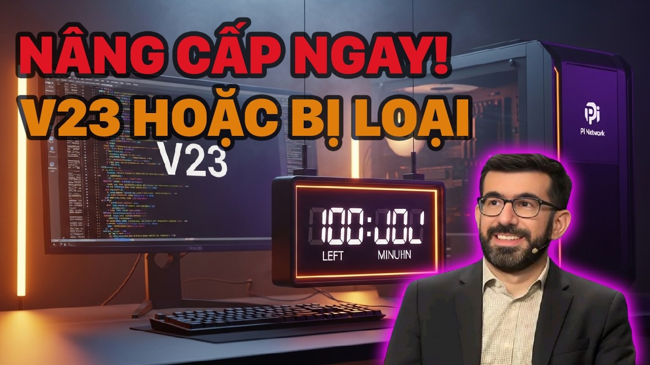 Pi Network Ra Tối Hậu Thư N&acirc;ng Cấp Node V23 Ngay Hoặc Bị Loại Vĩnh Viễn!