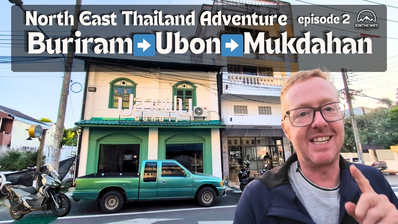 Глубокое погружение Исаана: 🇹🇭 от Бурирама до Убона и Мукдахана (тайский мотоблог, EP. 2)