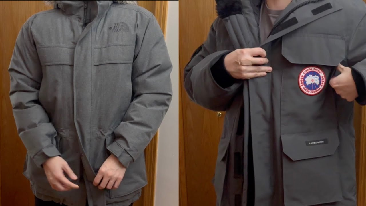 CANADA GOOSE Expedition Parka VS THE NORTH FACE McMurdo Parka | which is better | which one to buy