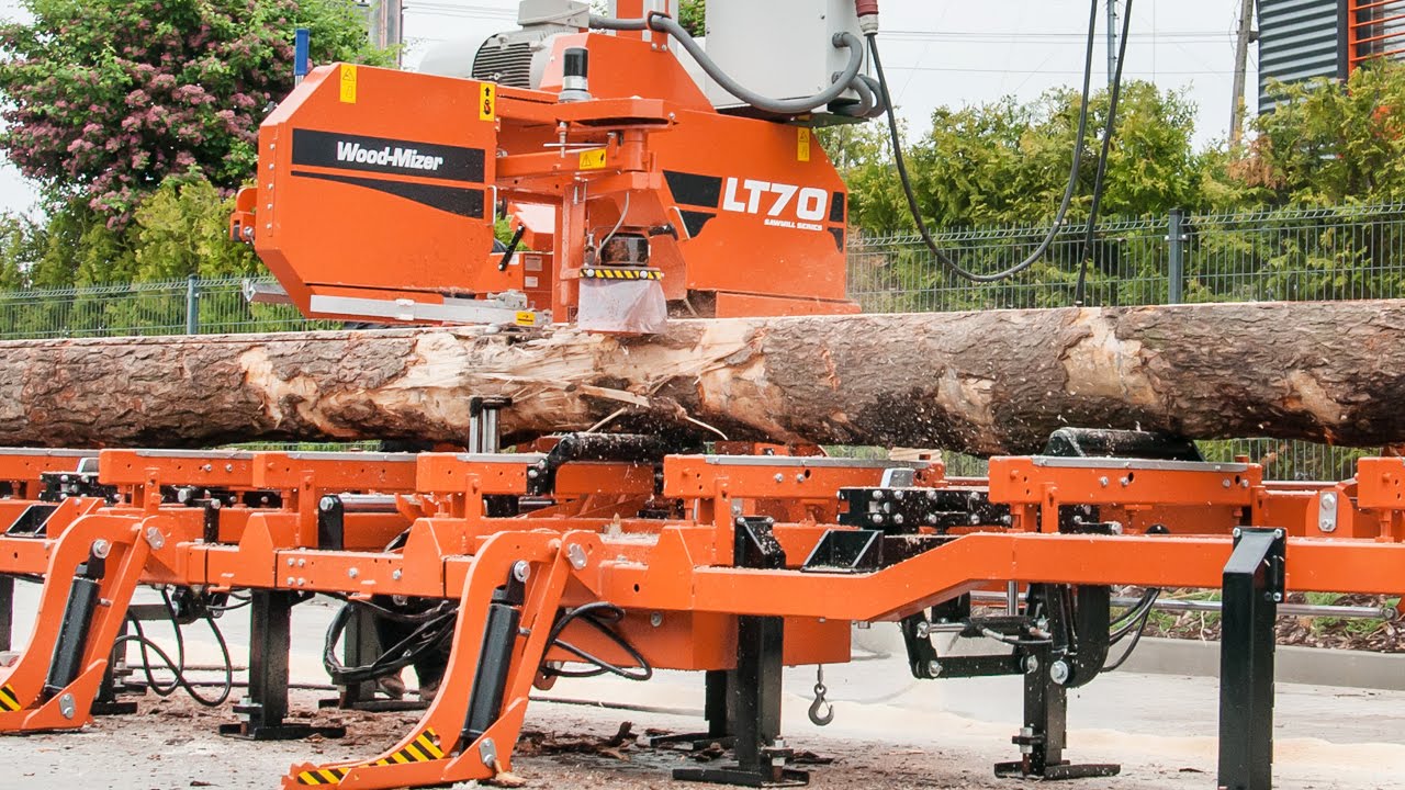 Wood-Mizer LT70 high production, stationary sawmill – Wood-Mizer Europe