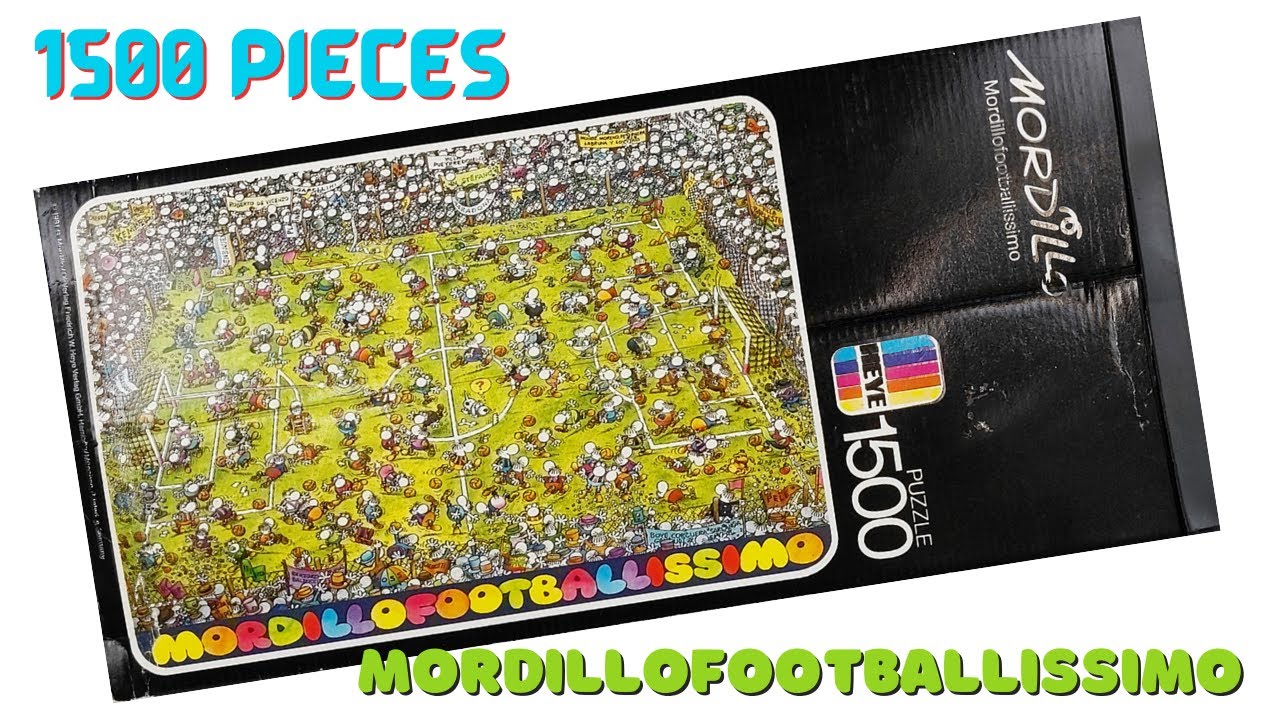 HEYE Jigsaw Puzzle Football Soccer 1500 Pieces