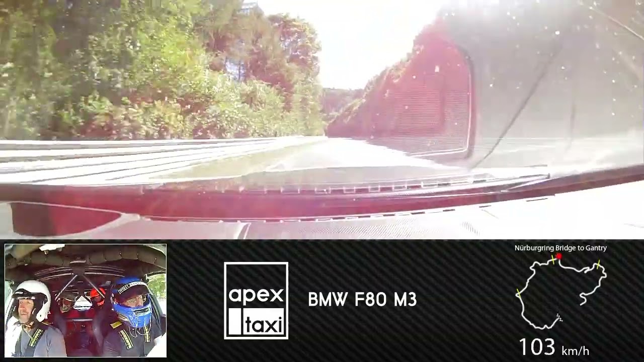 APEX Taxi @ N&uuml;rburgring Nordschleife 7.8.2022 BMW F80 M3