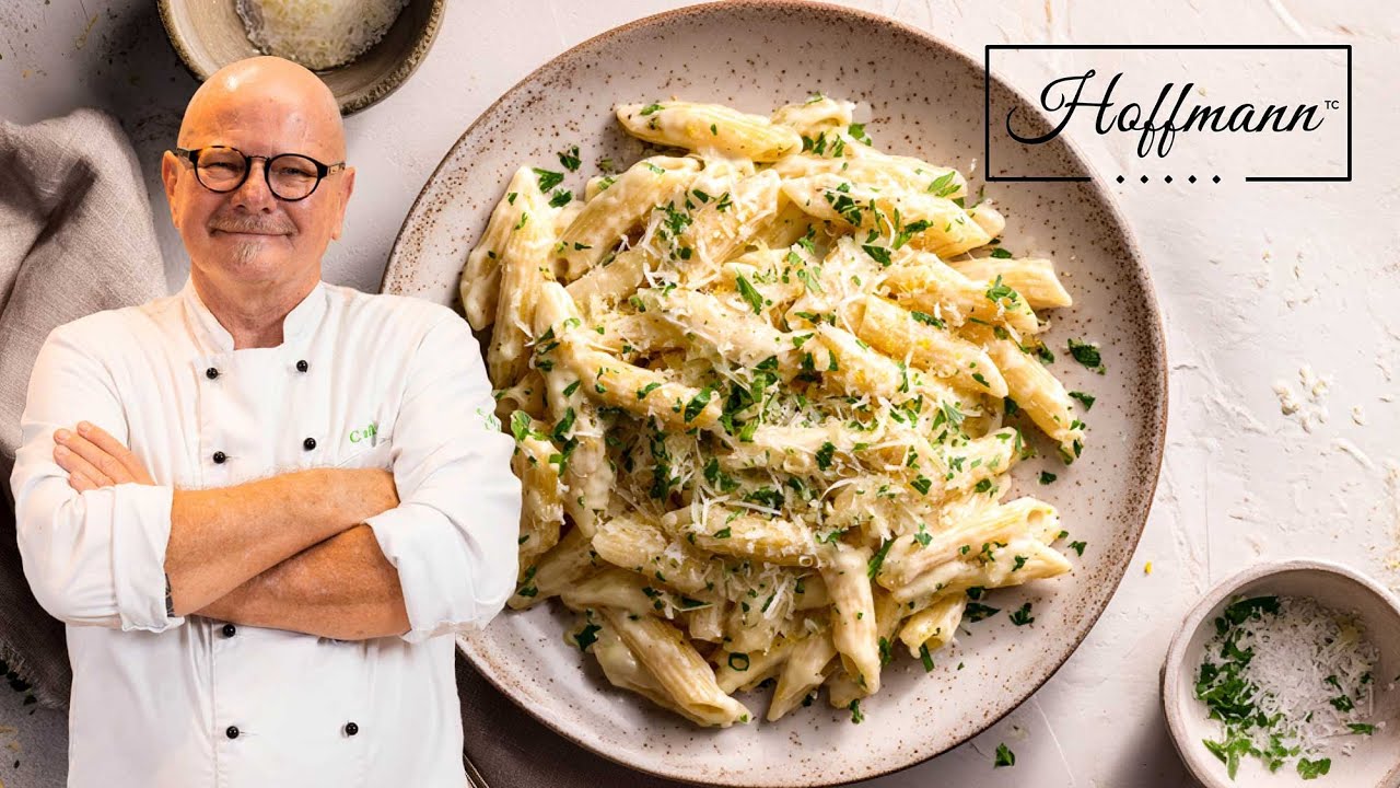 Cremige Knoblauchpasta in 20 Minuten – Das einfache Rezept von @CALLEkocht - Omas Rezepte