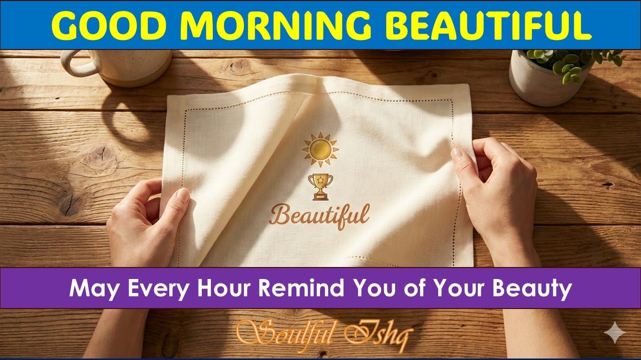 Good Morning Beautiful,  Start with a Smile & Let Your Day Unfold Beautifully 😊