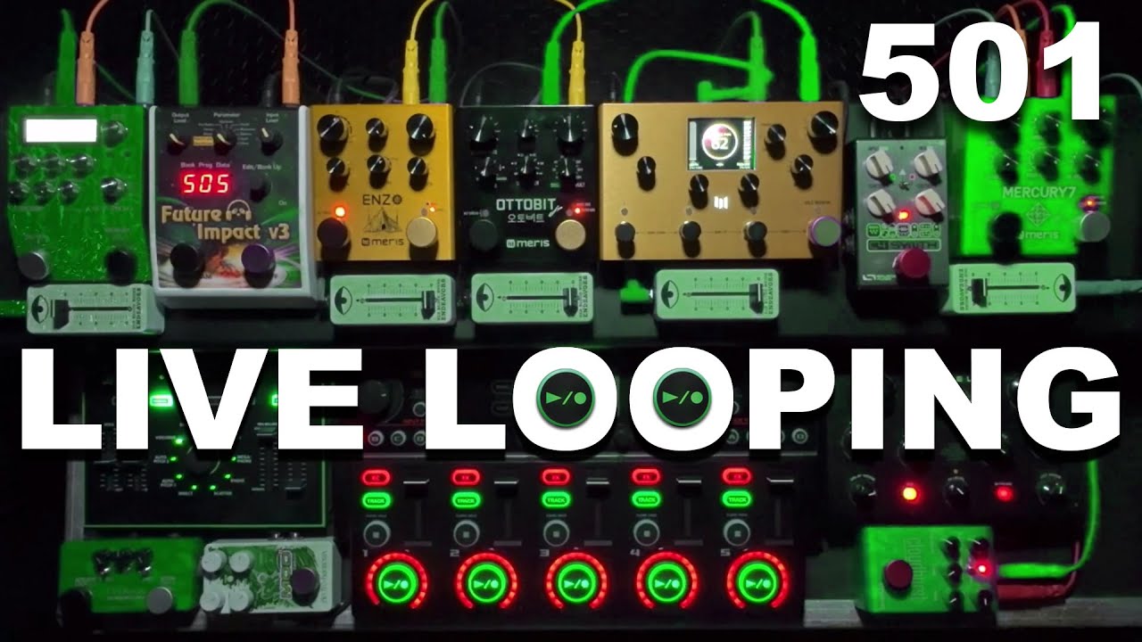 (((LIVE LOOPING))) Human Voice x Guitar Pedals ÷ BOSS RC-505 ►/ o