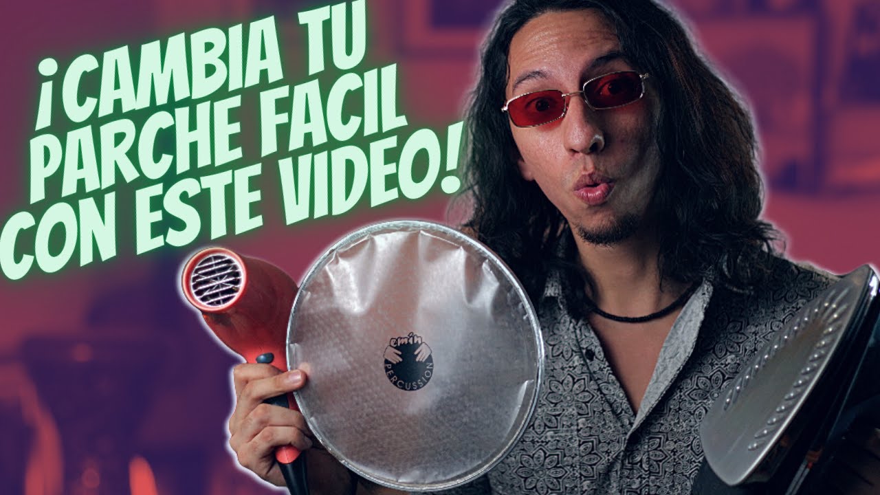 ¿Cómo cambiar el PARCHE de la DARBUKA/DERBAKE? 🔥
