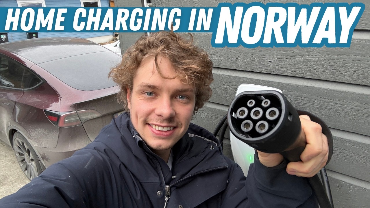 This Is My Home Charging Setup For My Electric Car In Norway!