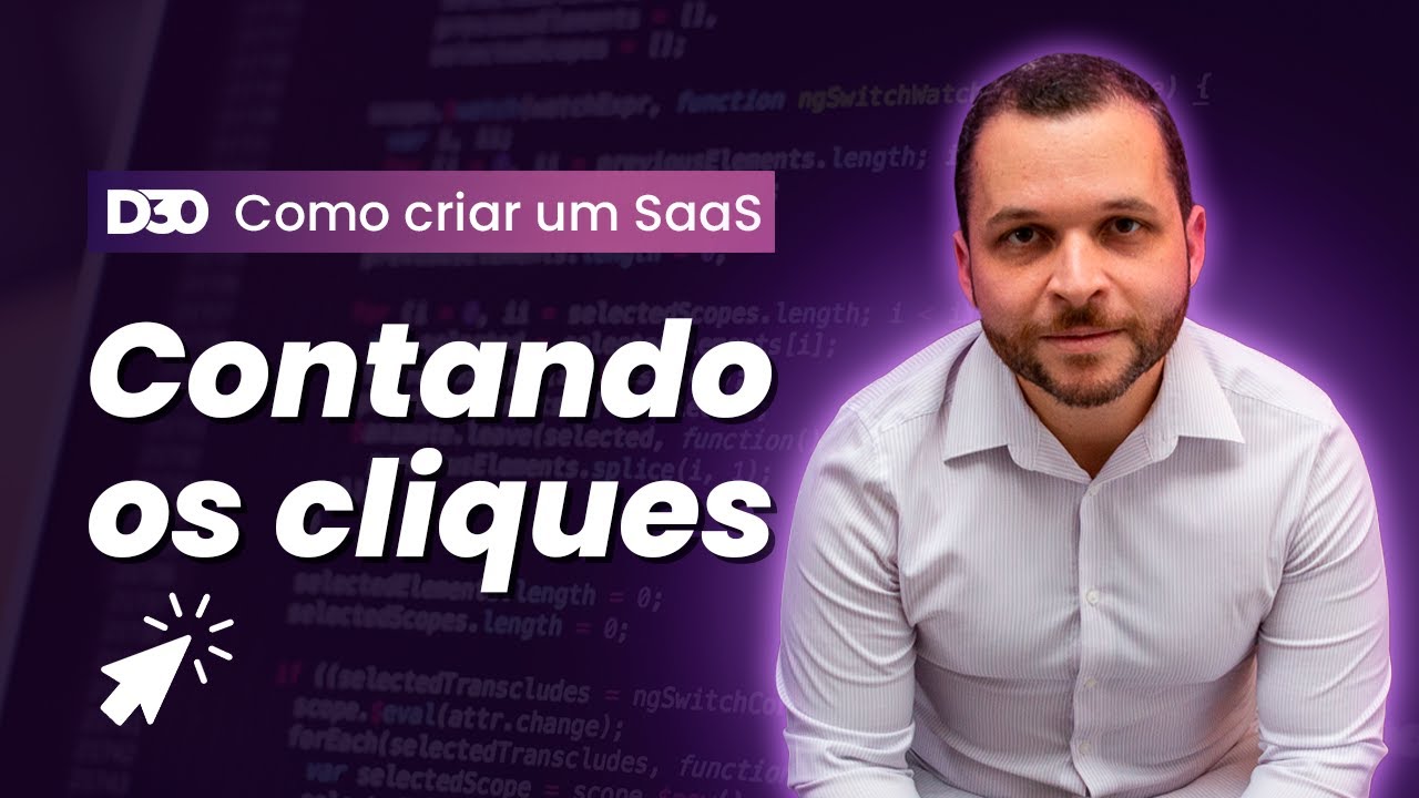 Como contar os cliques para gerar um analytics | Como criar um SaaS do zero P22