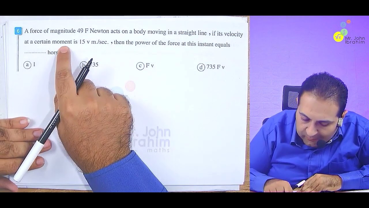 Dynamics Exam 2021 & Some important Questions