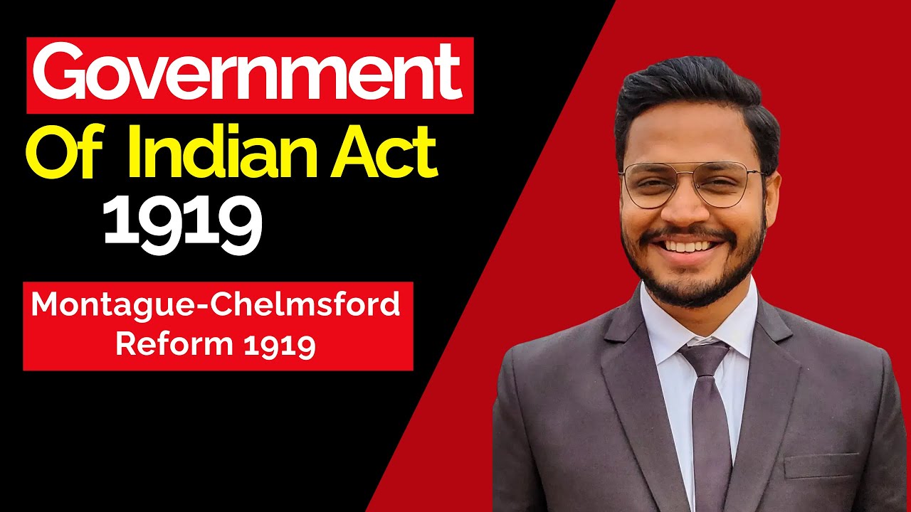 Government of India Act 1919 | Montagu-Chelmsford Reforms & Dyarchy Explained