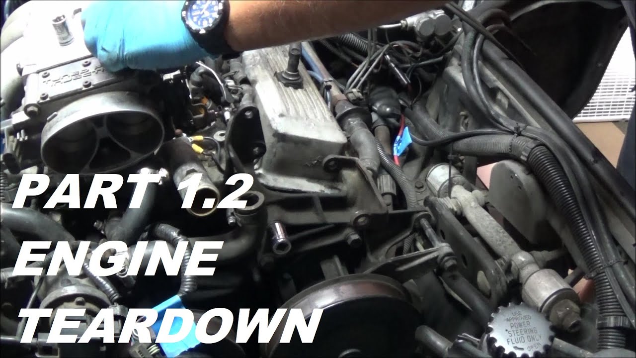 Video 22 - Part 1.2:Engine Tear Down to Heads -  C4 Corvette Blown Head Gasket