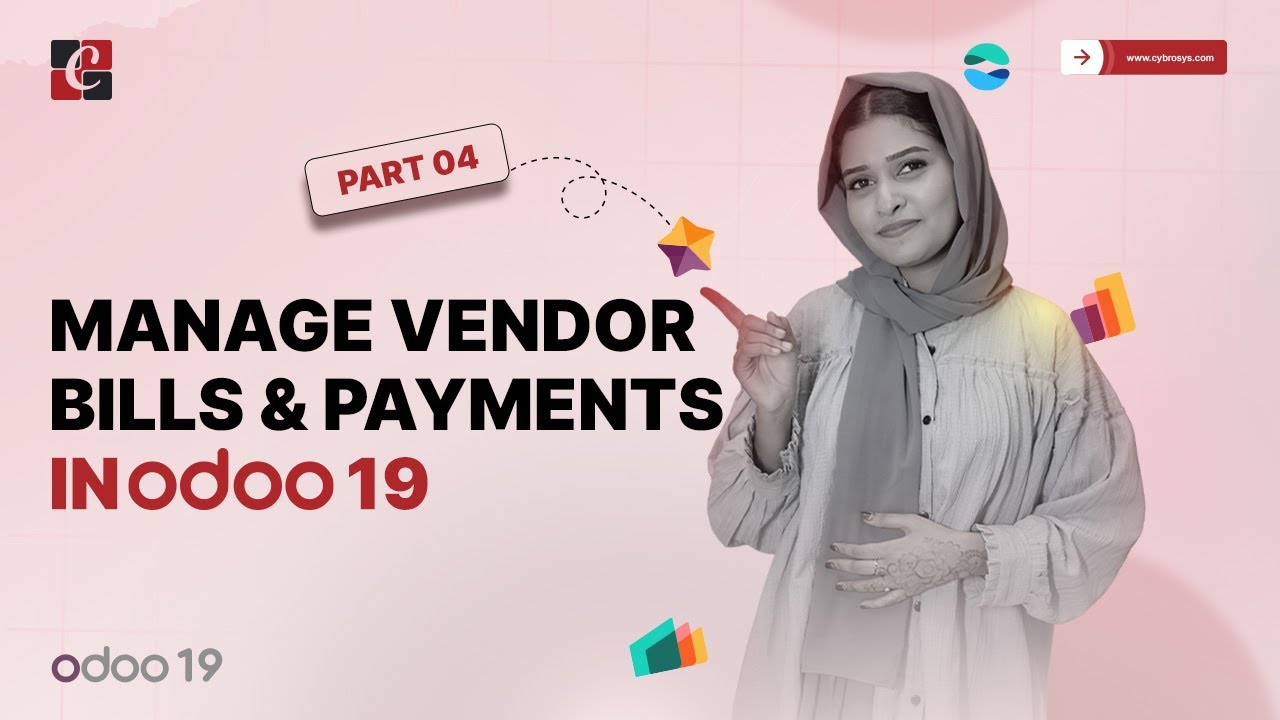 Управление счетами и платежами поставщиков в Odoo 19 | Часть 4 | Покупка Odoo 19 для начинающих