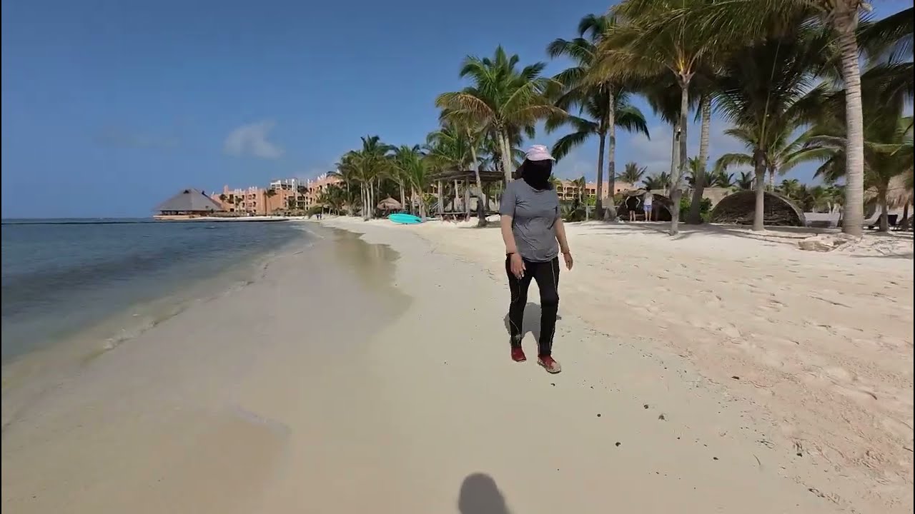 Royal Haciendas Resort Beach Walk, Morning Beach Walk, Playa Del Carmen Mexico, July 14th, 2023