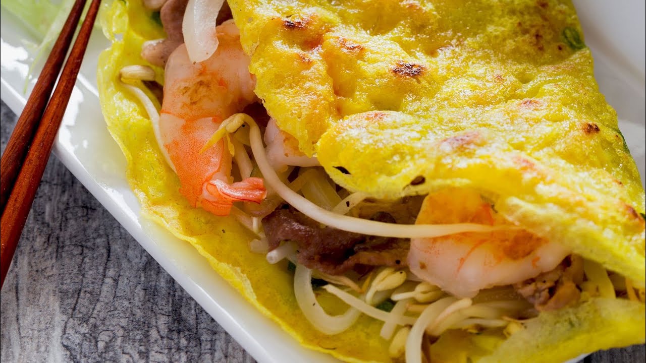 Ăn B&aacute;nh X&egrave;o #mukbang #banhxeo #marryphancanada #cuocsongcanada 