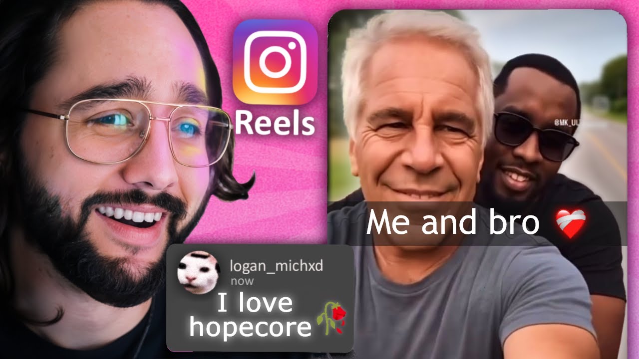Instagram Reels feed is 𝙃𝙞𝙡𝙖𝙧𝙞𝙤𝙪𝙨 today twin 💔✌️😫