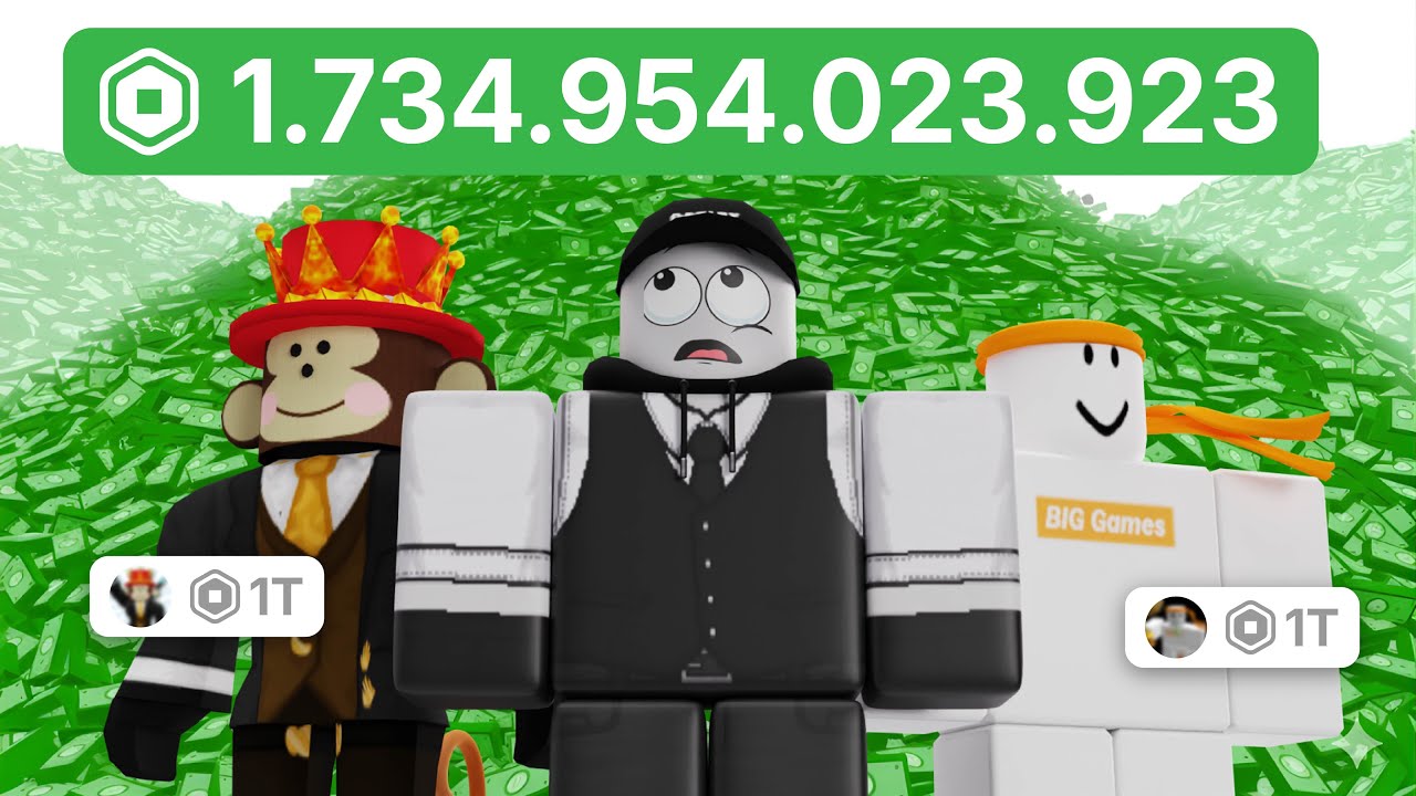 AKUN ROBLOX INI PUNYA 1 TRILIUN ROBUX?? KOK BISA SIH??