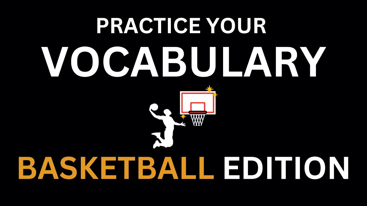 #16 VOCABULARY TEST: BASKETBALL EDITION #englishgrammar #englishquiz #basketball #basketballgame