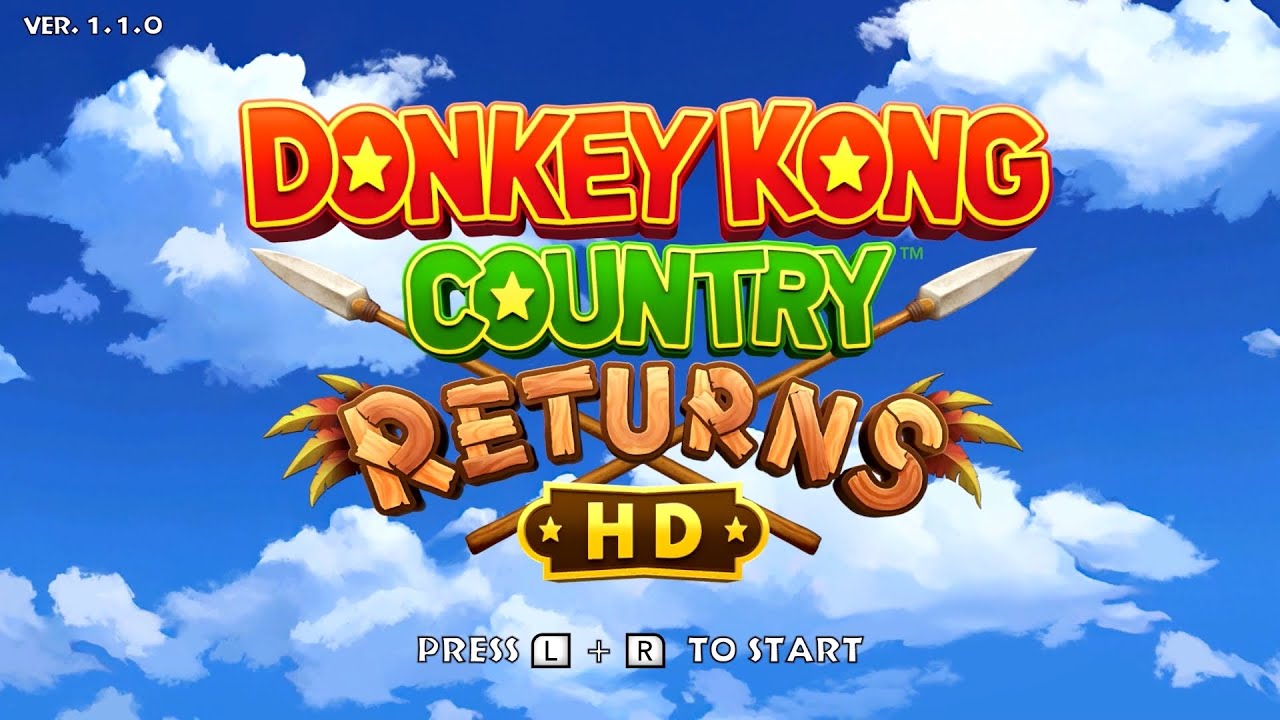 Donkey Kong Country Returns HD (Switch) Dixie Update Livestream