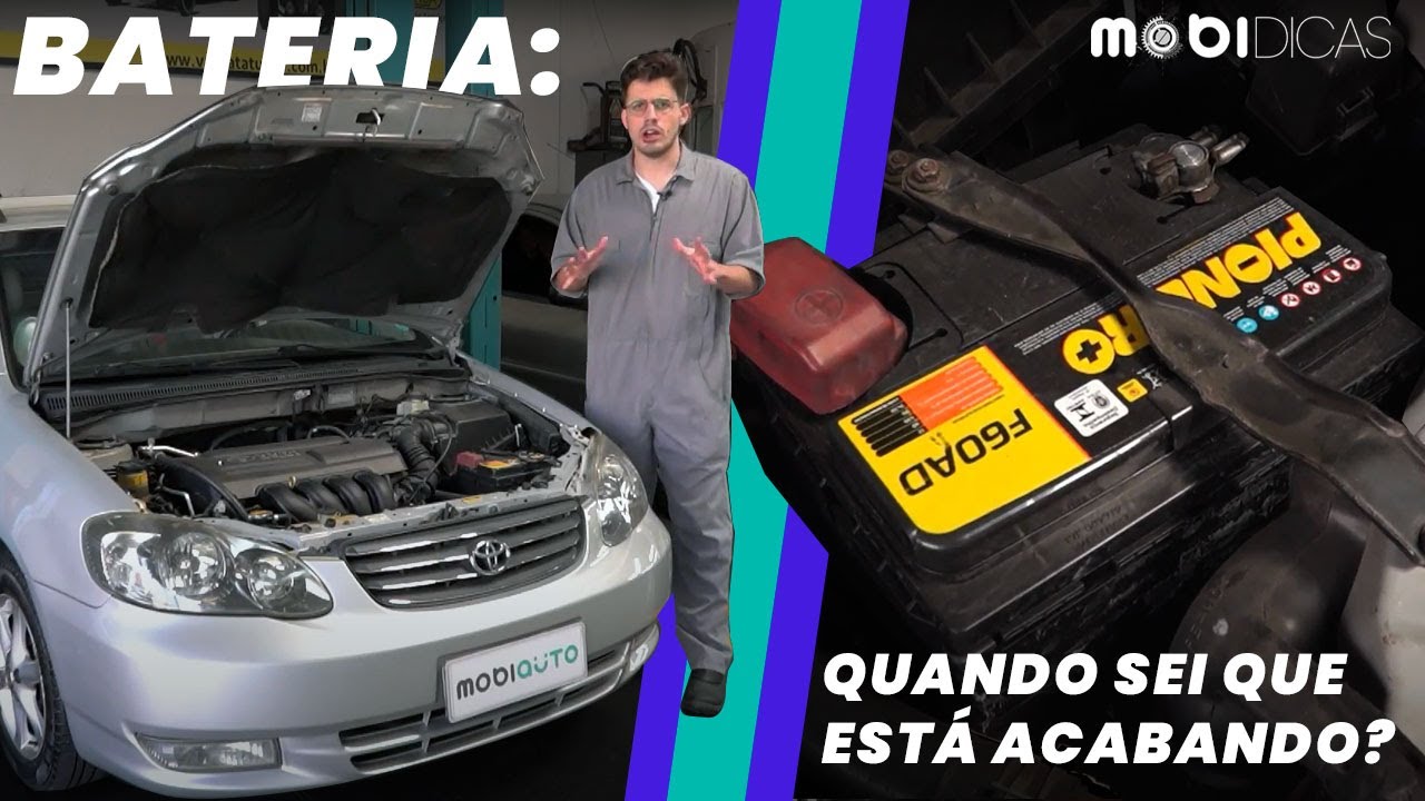 Os sinais de que a bateria do seu carro está acabando