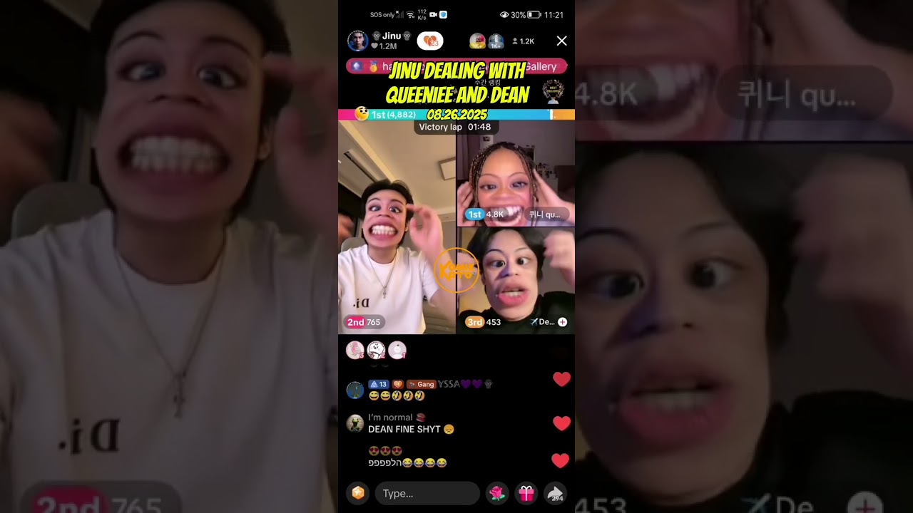 Jinu Dealing with Queeniee and Dean #jinu #queeniee