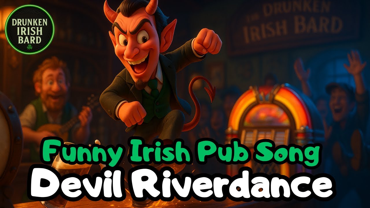 The Devil Dance Riverdance at the Irish Pub | Humorous Irish Pub Song