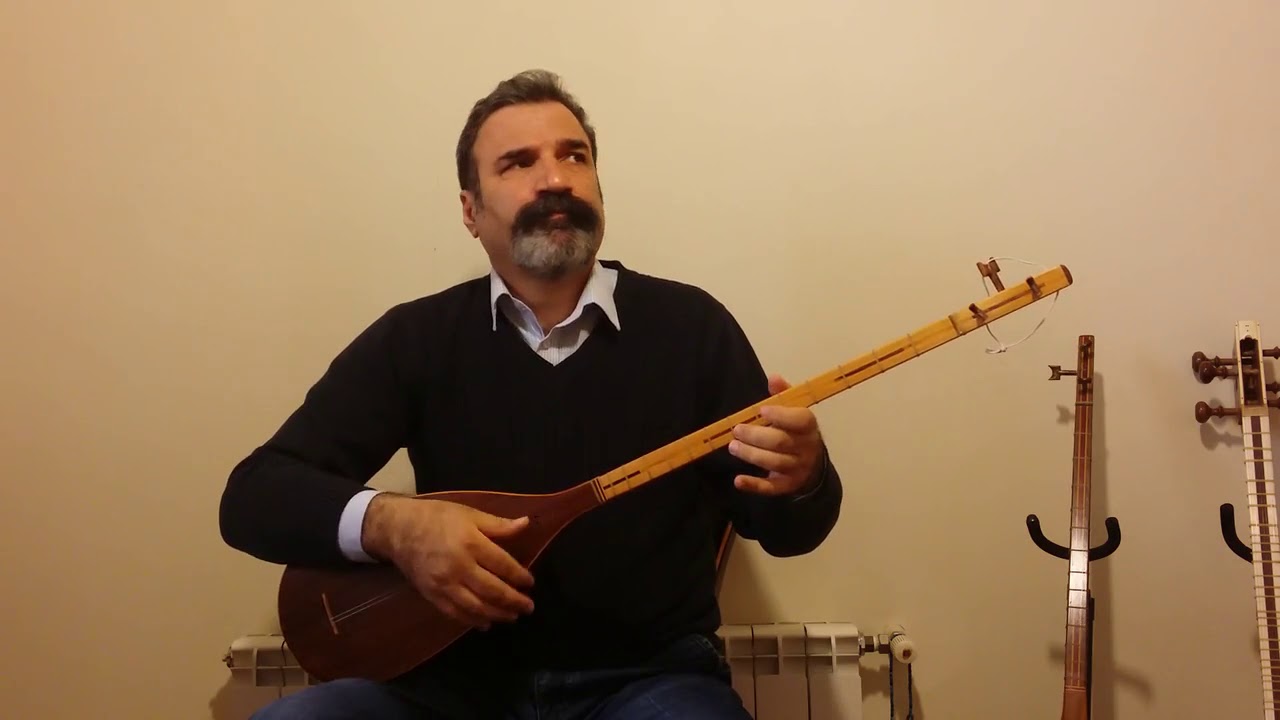 آموزش تنبور حمیدرضا حیدری - قسمت چهل و دوم - قطعه آتش دل - قسمت دوم