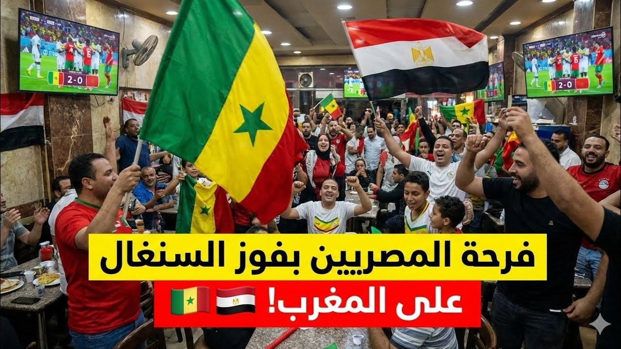  فرحة المصريين بفوز السنغال على المغرب في نهائي كأس أمم إفريقيا| ضع تعليقك و قول رأيك