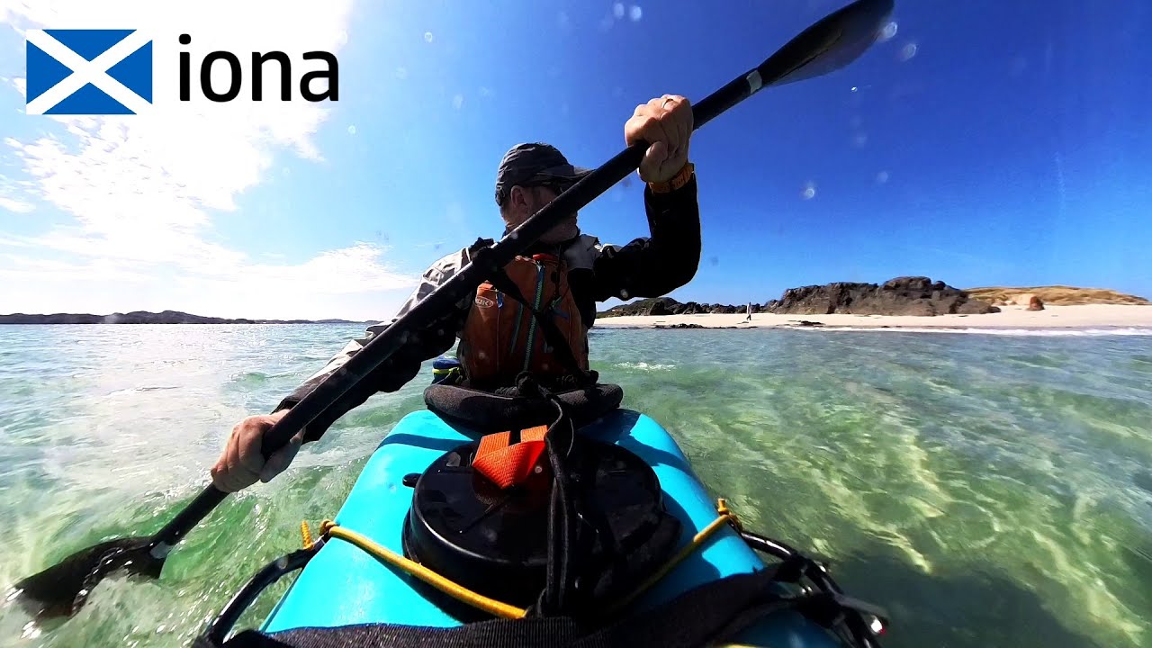 Around Iona by kayak, beaches, rocks, stunning scenery, Mull, Scotland, kayaking, circumnavigation