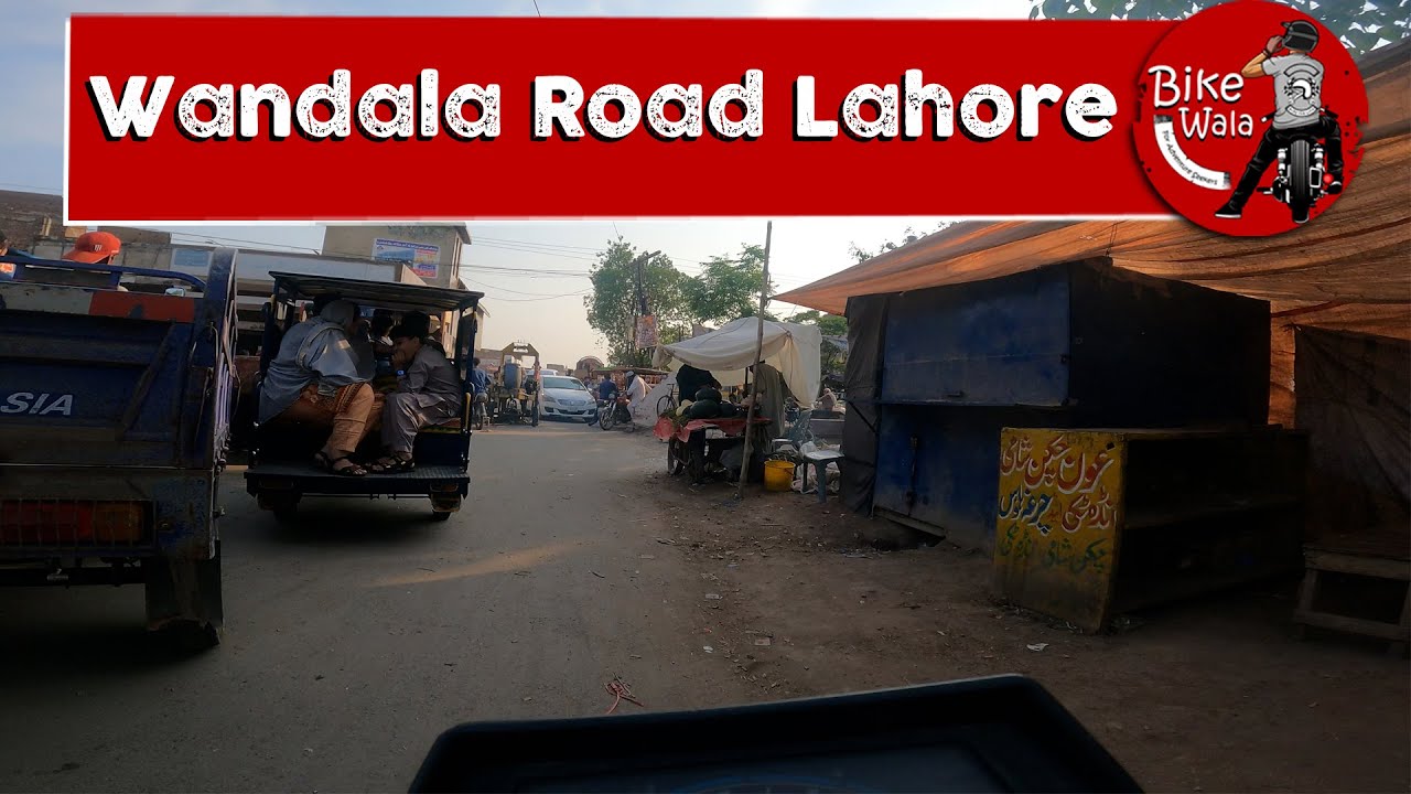 Wandala Road | Shahdra Lahore | Exploring Lahore | Exploring Places on Bike | Moto vlog | Bike Wala
