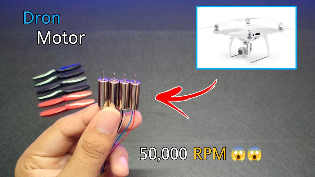 Dron Motor Unboxing | 50,000 RPM mini coreless Dron Motor | under 99 RS