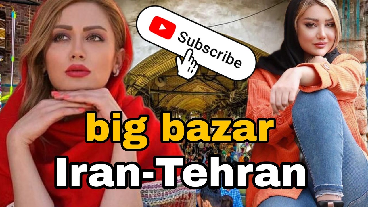 Exploring the Grand Bazaar (Big Bazar) in Tehran 🇮🇷 | Immersive Walk With Me Market Tour (4K)