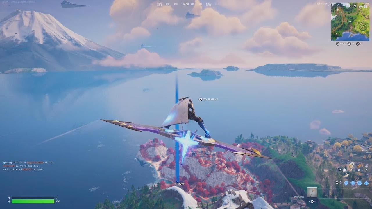 playing FORTNITE with cool ai vader