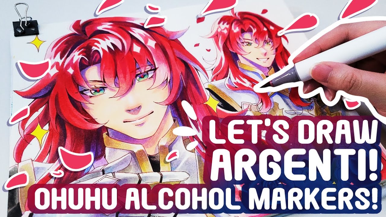 Let's draw Argenti with Ohuhu Markers!