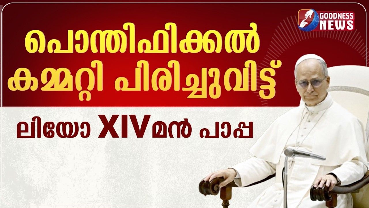 പൊന്തിഫിക്കൽ കമ്മറ്റി പിരിച്ചുവിട്ട് ലിയോ പതിനാലാമൻ പാപ്പ | POPE LEO XIV |VATICAN|CHURCH|GOODNESS TV